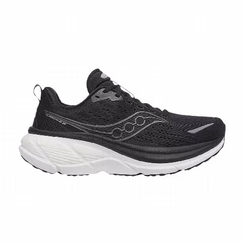 Saucony Wmns Wmns Hurricane 25 Wide 'Black White'
