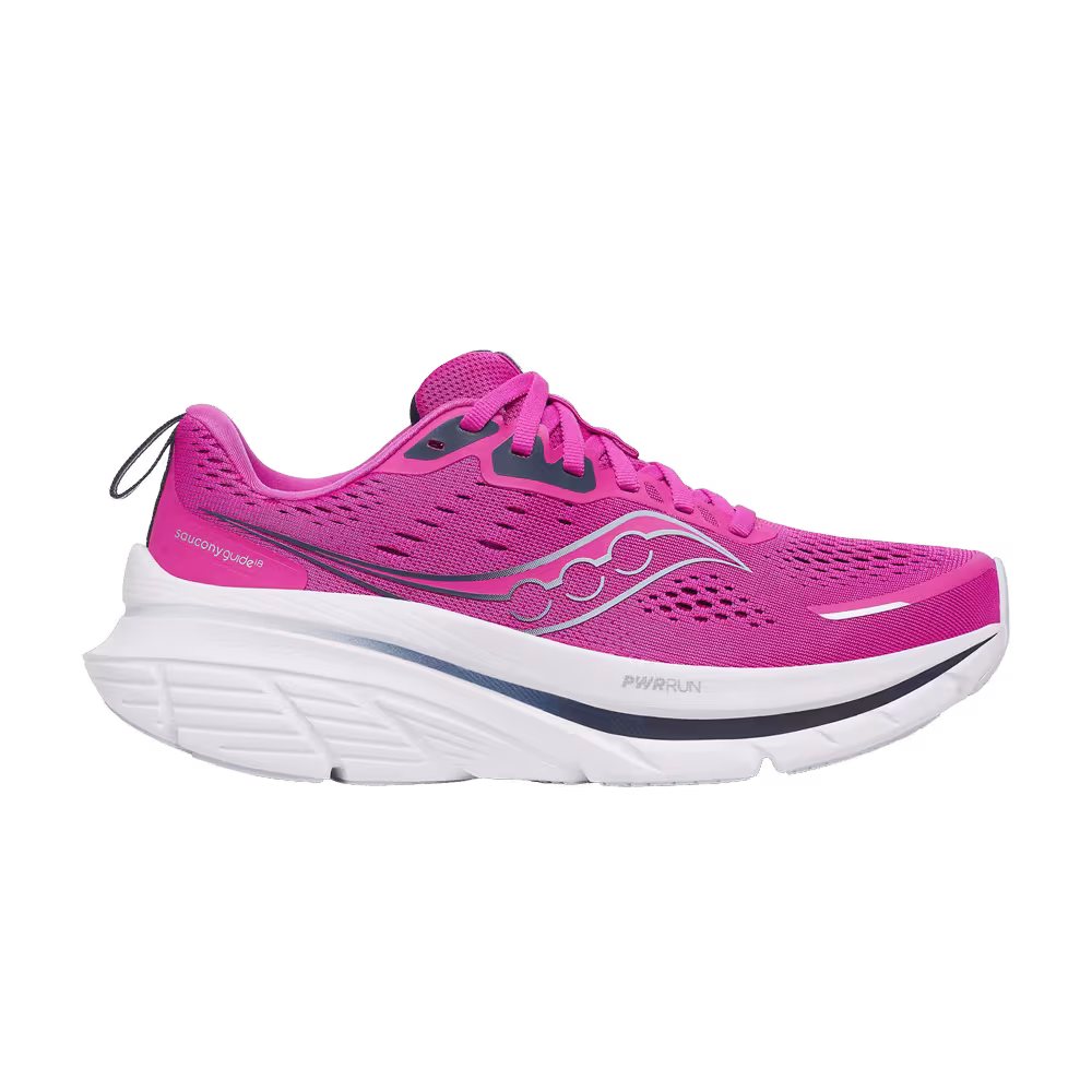 Saucony Women's Guide 18 Fuchsia Navy