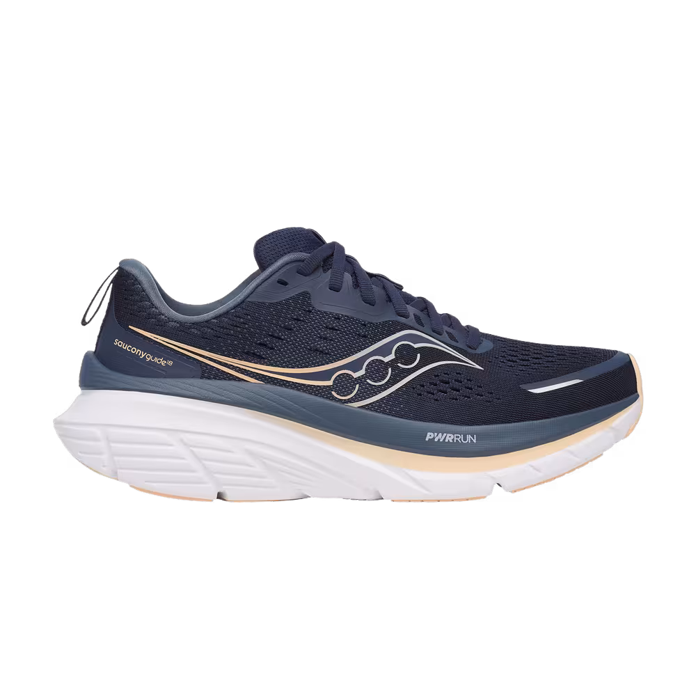 Saucony Women's Guide 18 Navy Apricot