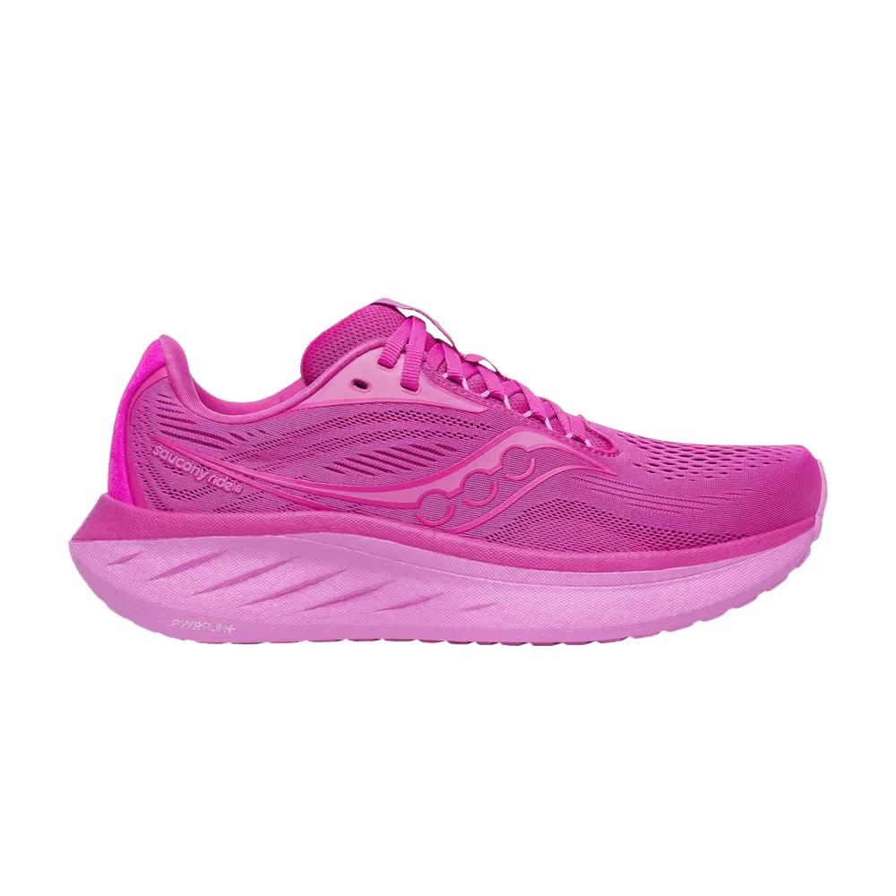 Saucony Women's Ride 18 Fuchsia Tulip