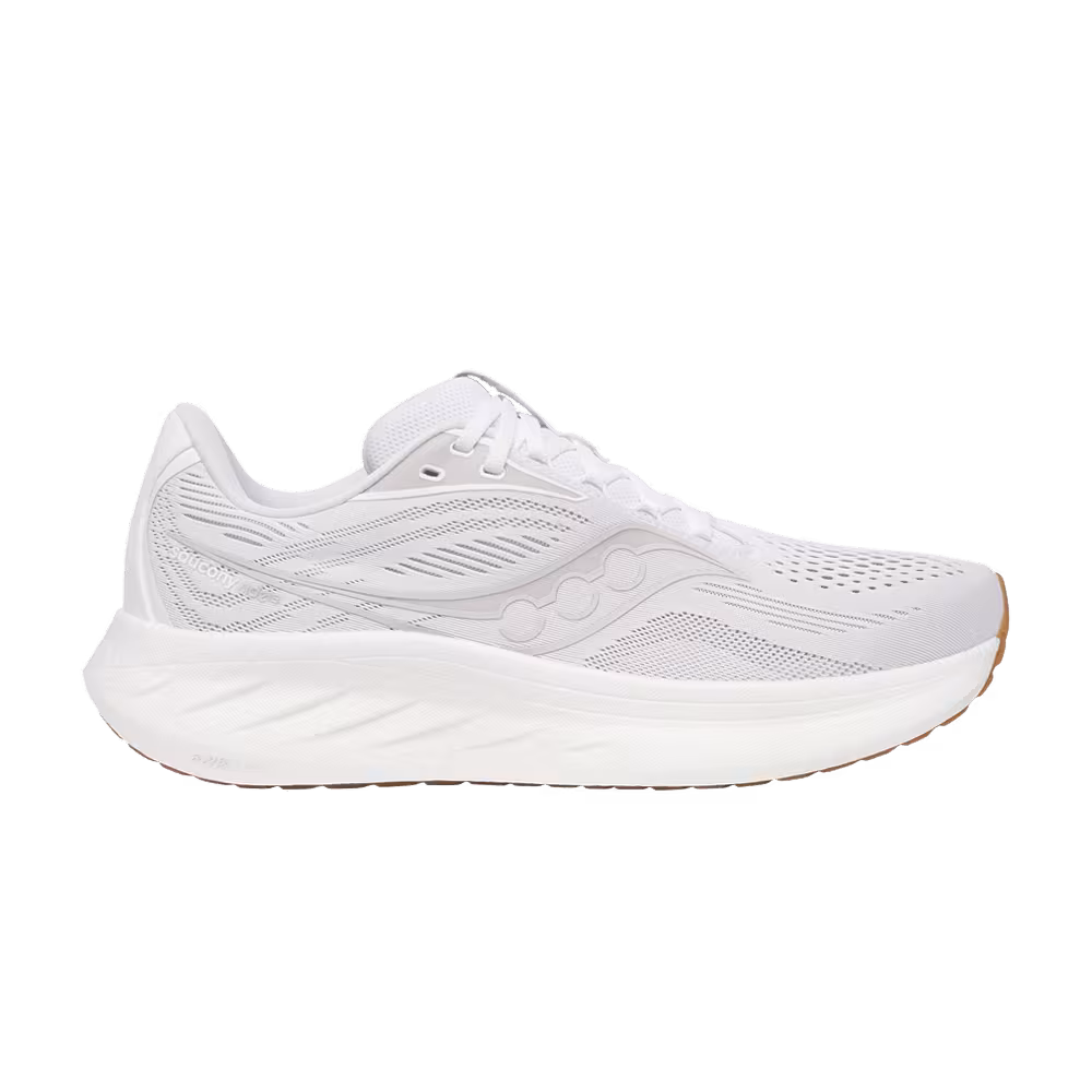Saucony Ride 18 White Gum