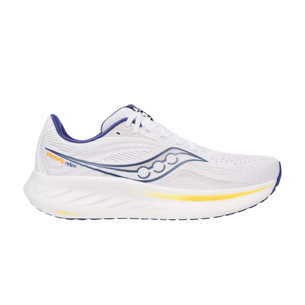 Saucony Ride 18 White Azurite