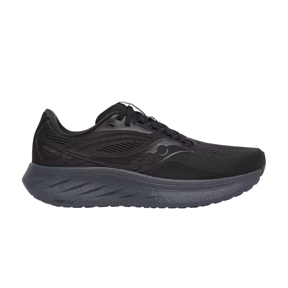 Saucony Ride 18 Black Shadow