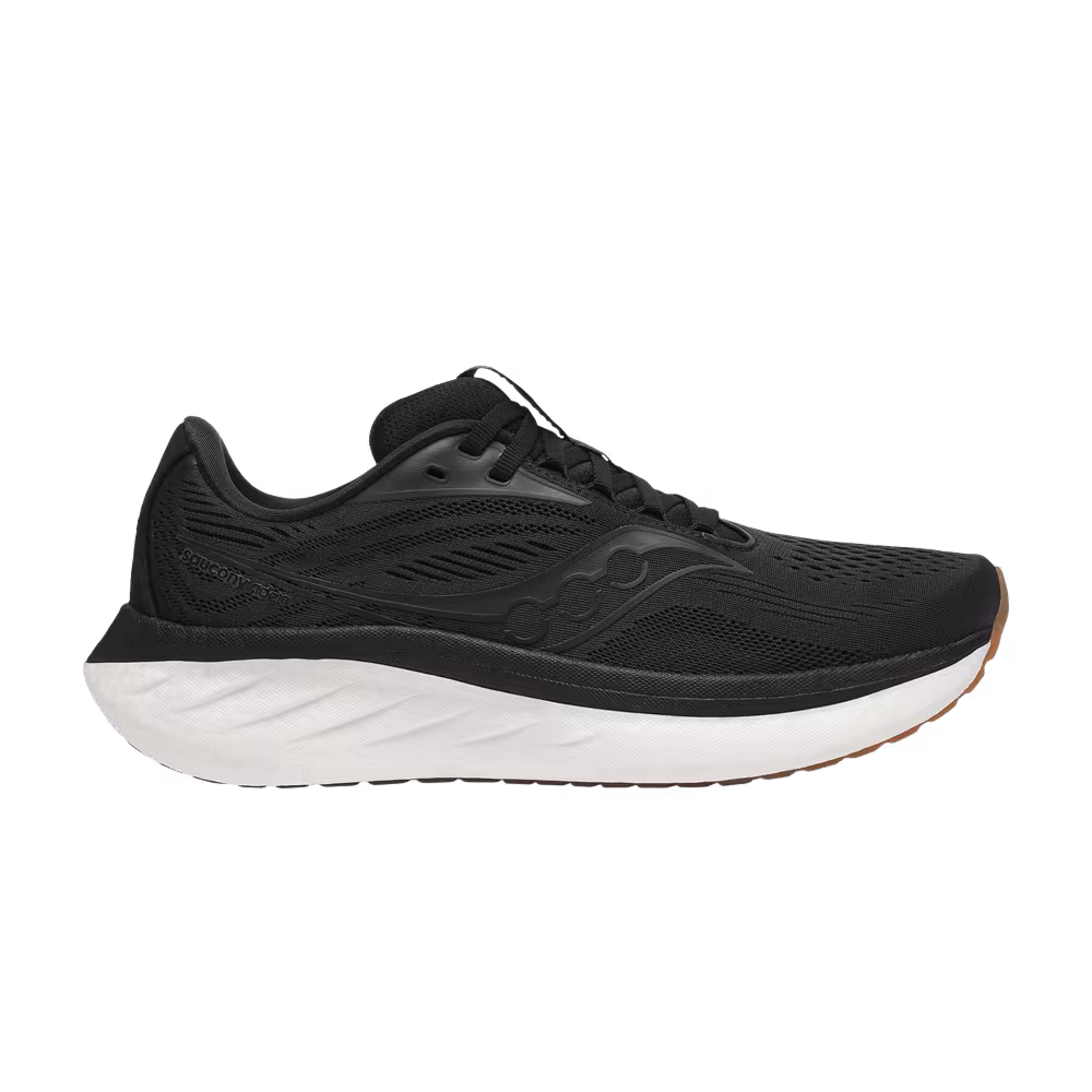 Saucony Women's Ride 18 Black Gum