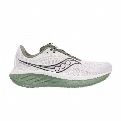 Saucony Ride 18 'White Olivine'