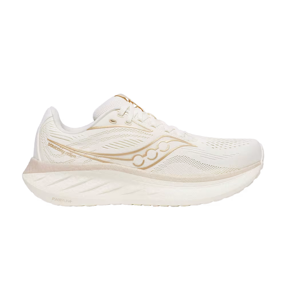Saucony Women's Ride 18 Wide Vanilla