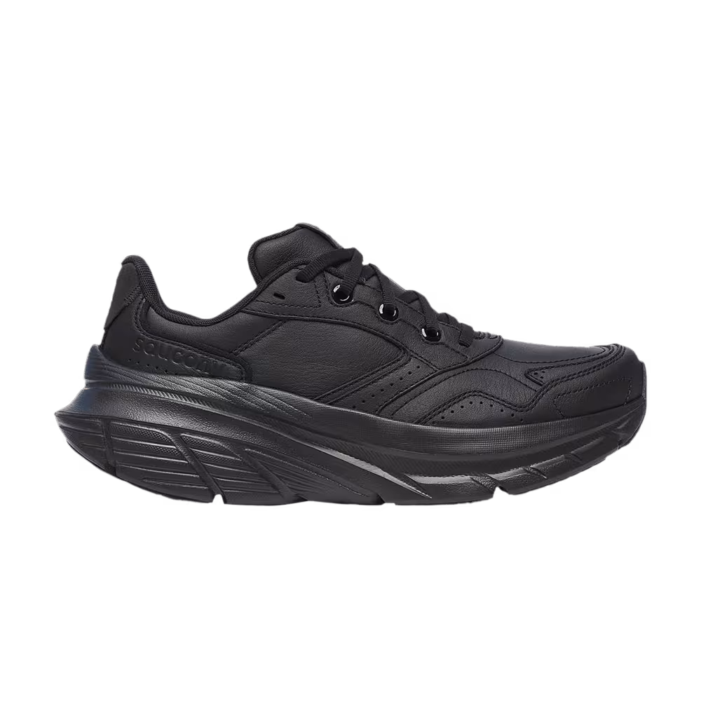 Saucony Women's Guide Metro Limited Edition Extra Wide Triple Black