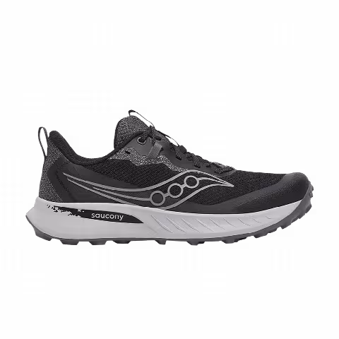 Saucony Peregrine 15 Wide 'Black Shadow'