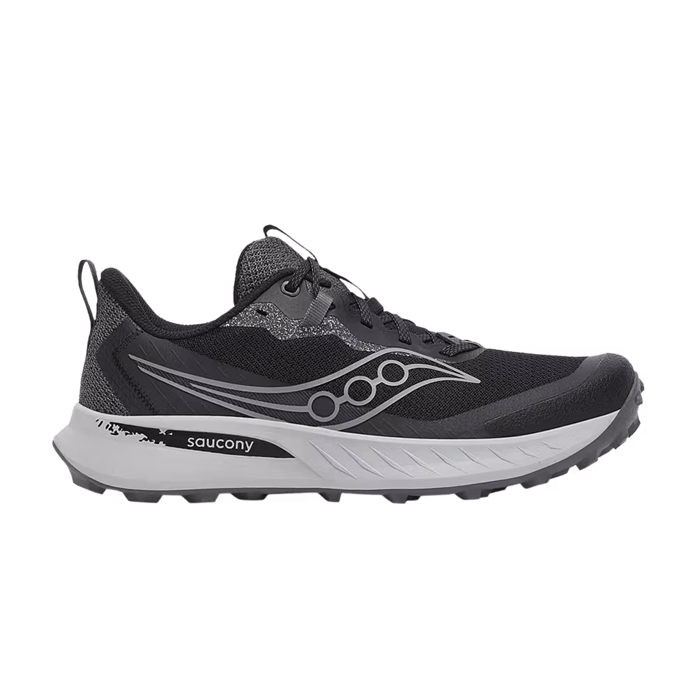 Saucony Peregrine 15 Wide Black Shadow