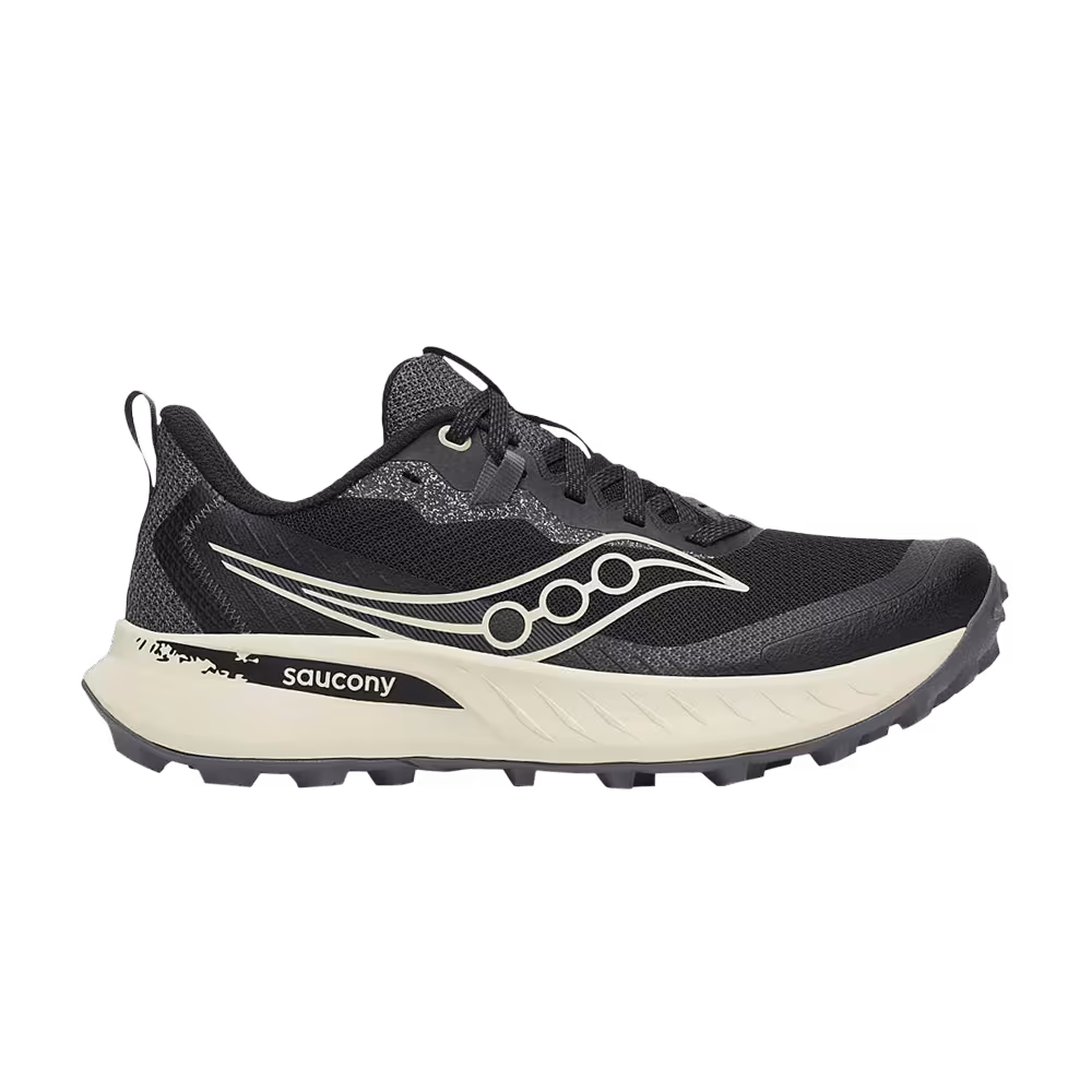 Saucony Women's Peregrine 15 Wide Black Pearl