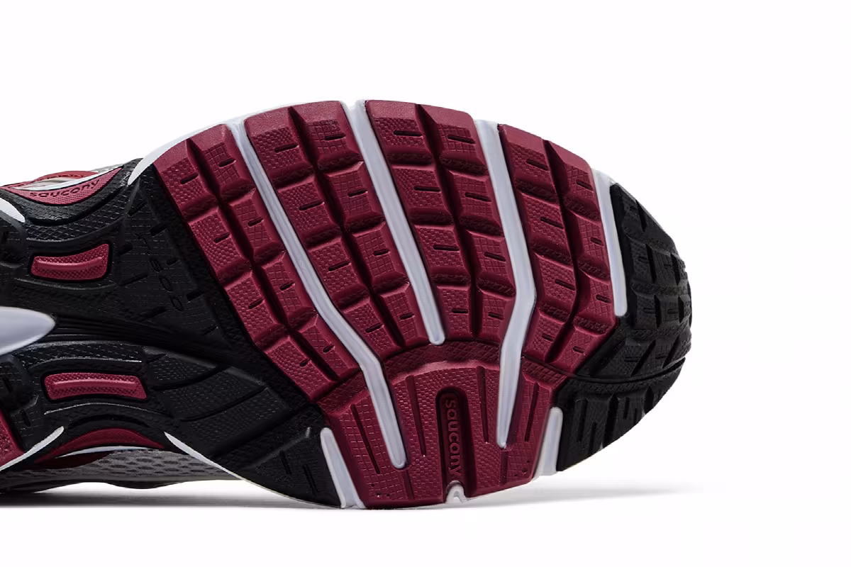 Saucony Grid Ride Millennium White Red, view 6