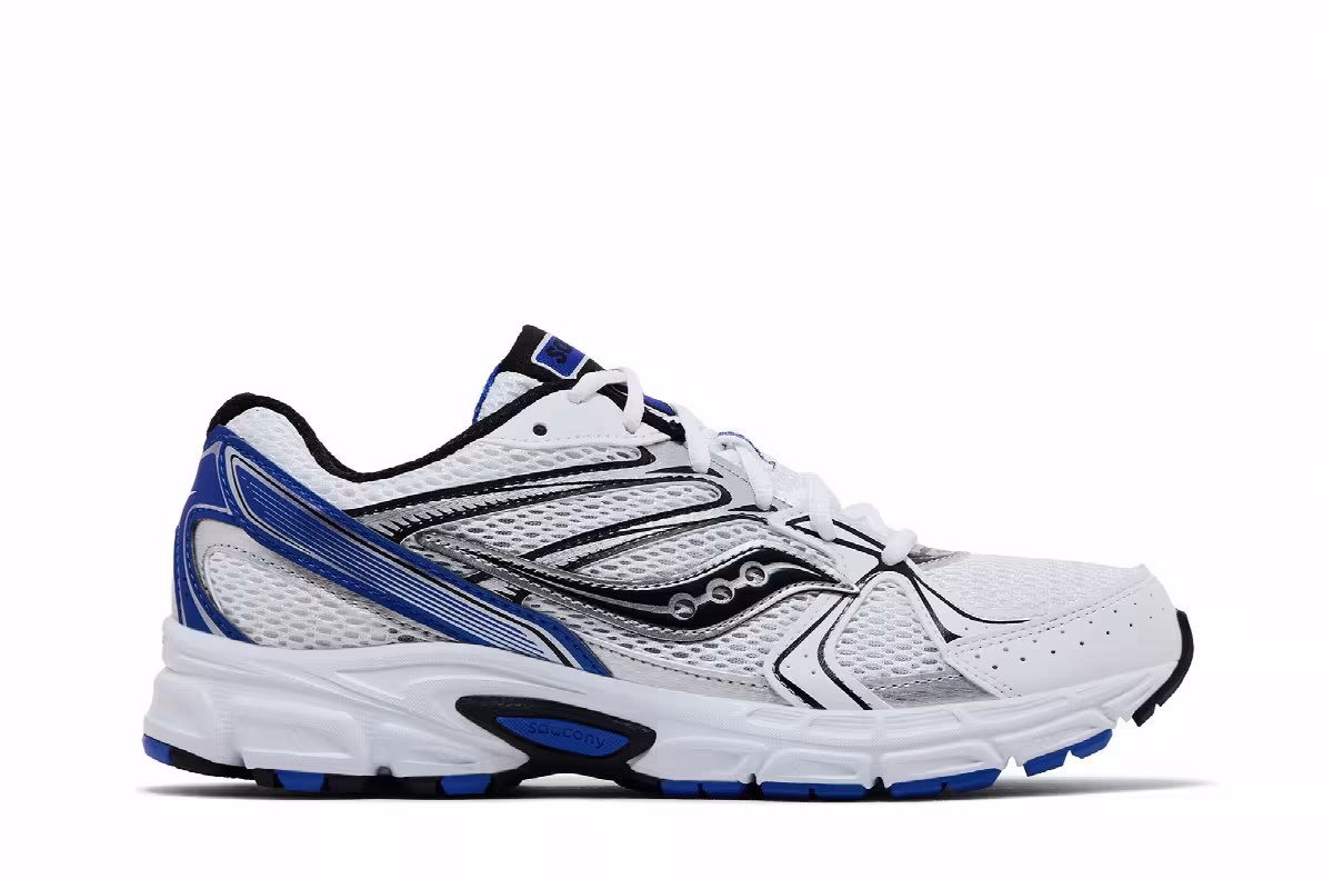 Saucony Grid Ride Millennium White Royal, view 2