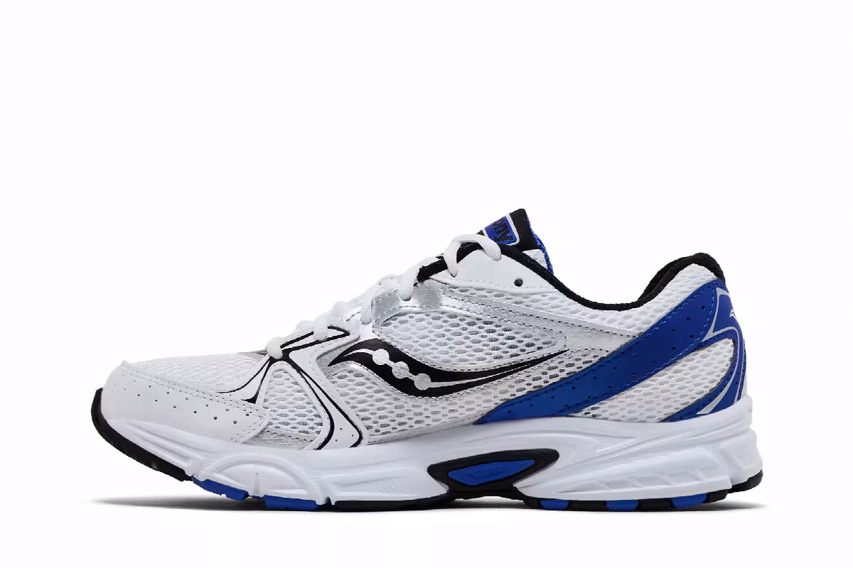 Saucony Grid Ride Millennium White Royal, view 4