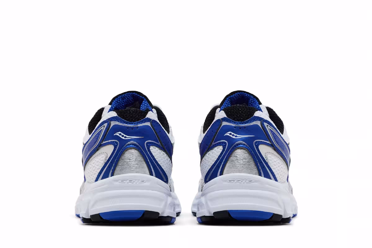 Saucony Grid Ride Millennium White Royal, view 7