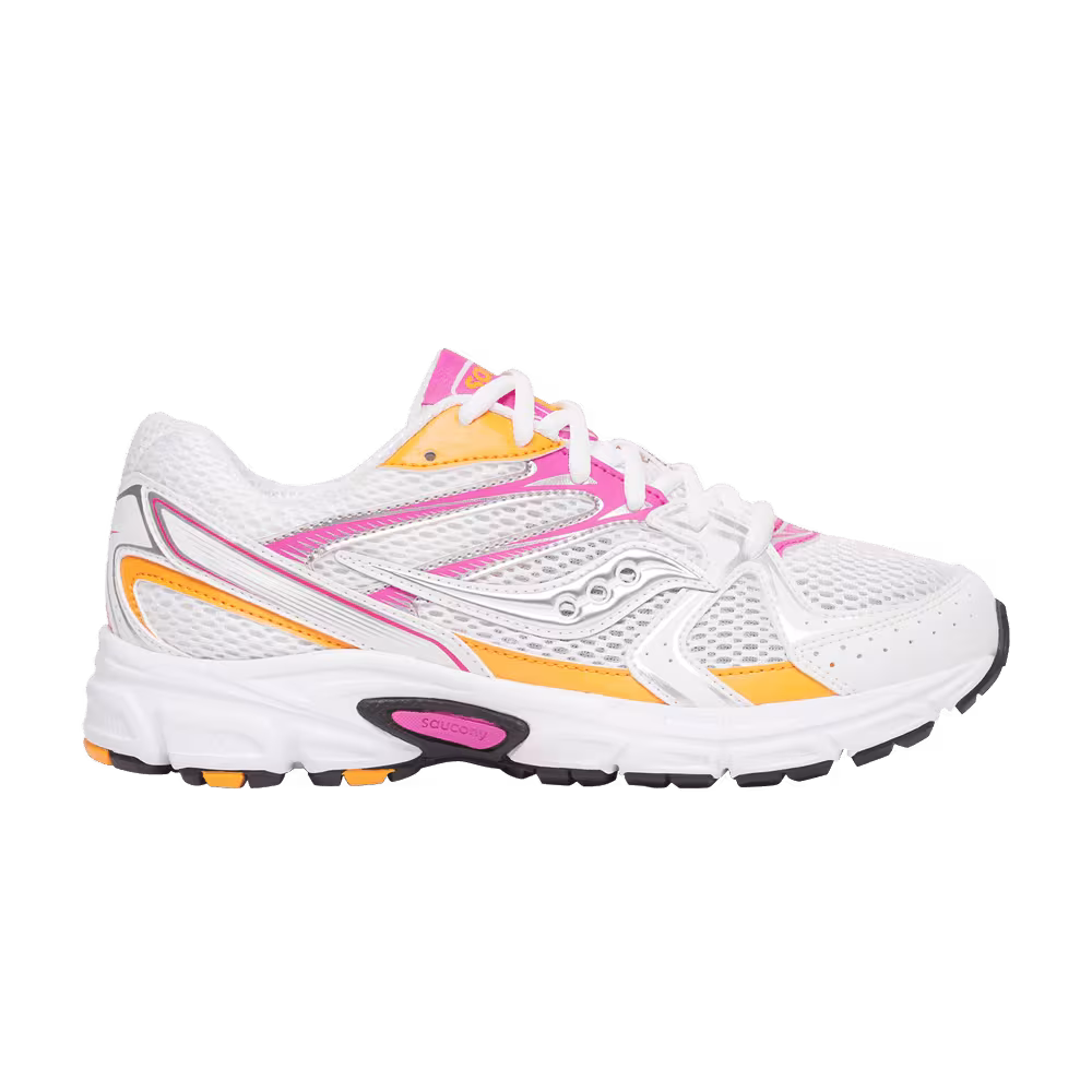 Saucony Grid Ride Millennium White Pink Orange