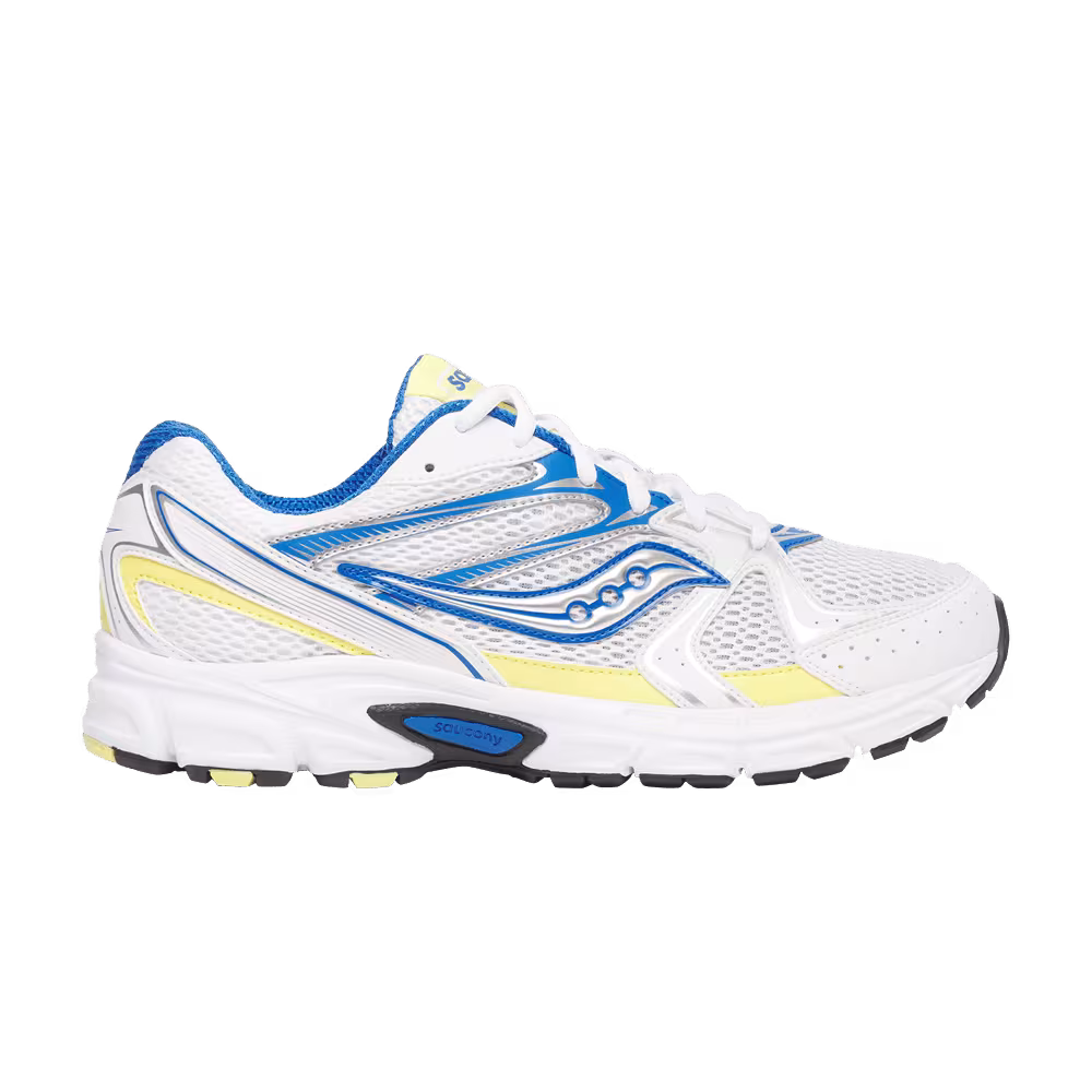 Saucony Grid Ride Millennium White Blue Yellow
