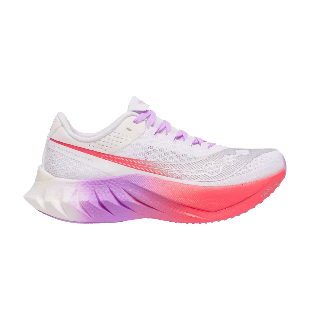 Saucony Women's Endorphin Pro 4 White Crocus