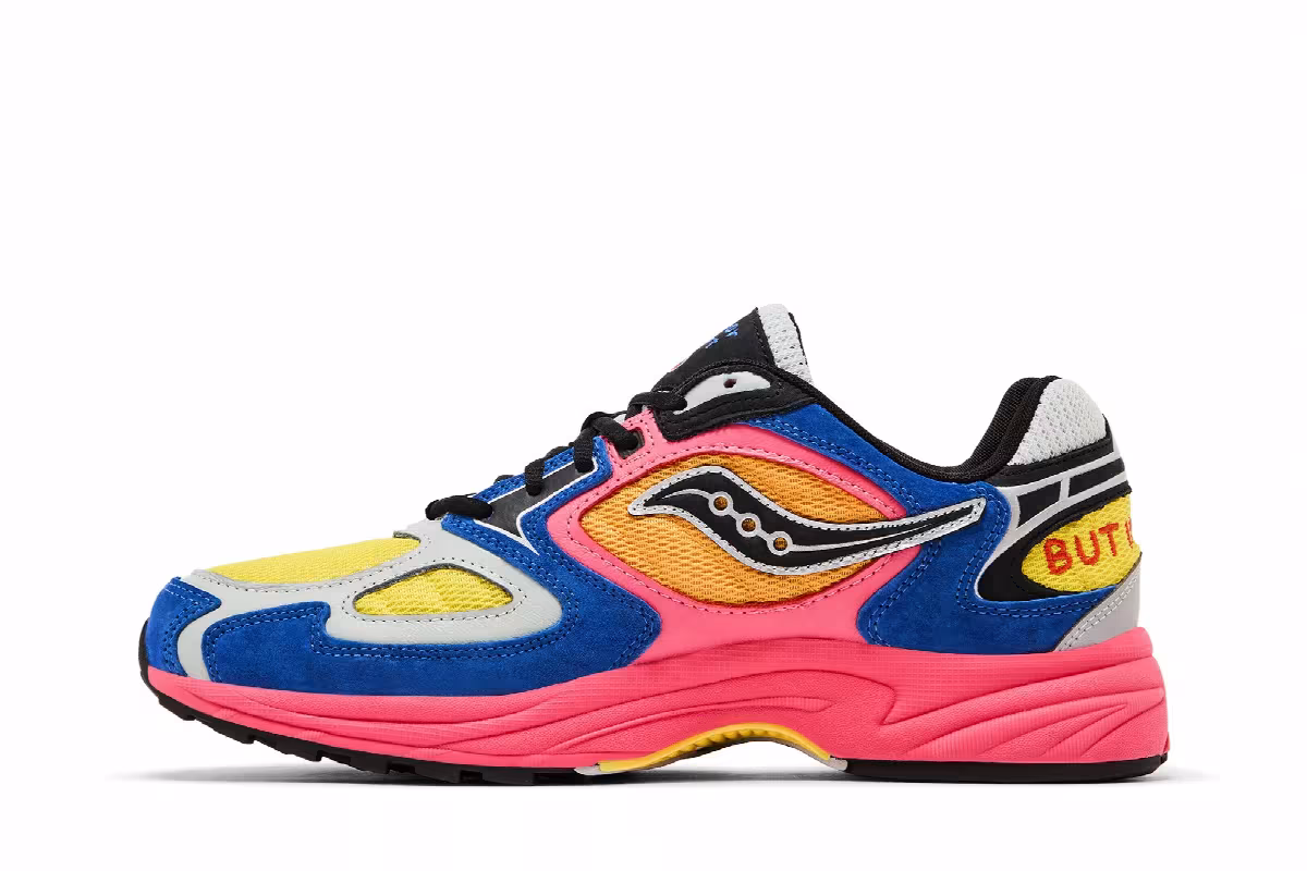 Jae Tips x Saucony Grid Jazz 9 I Love You But I'm Busy, view 4