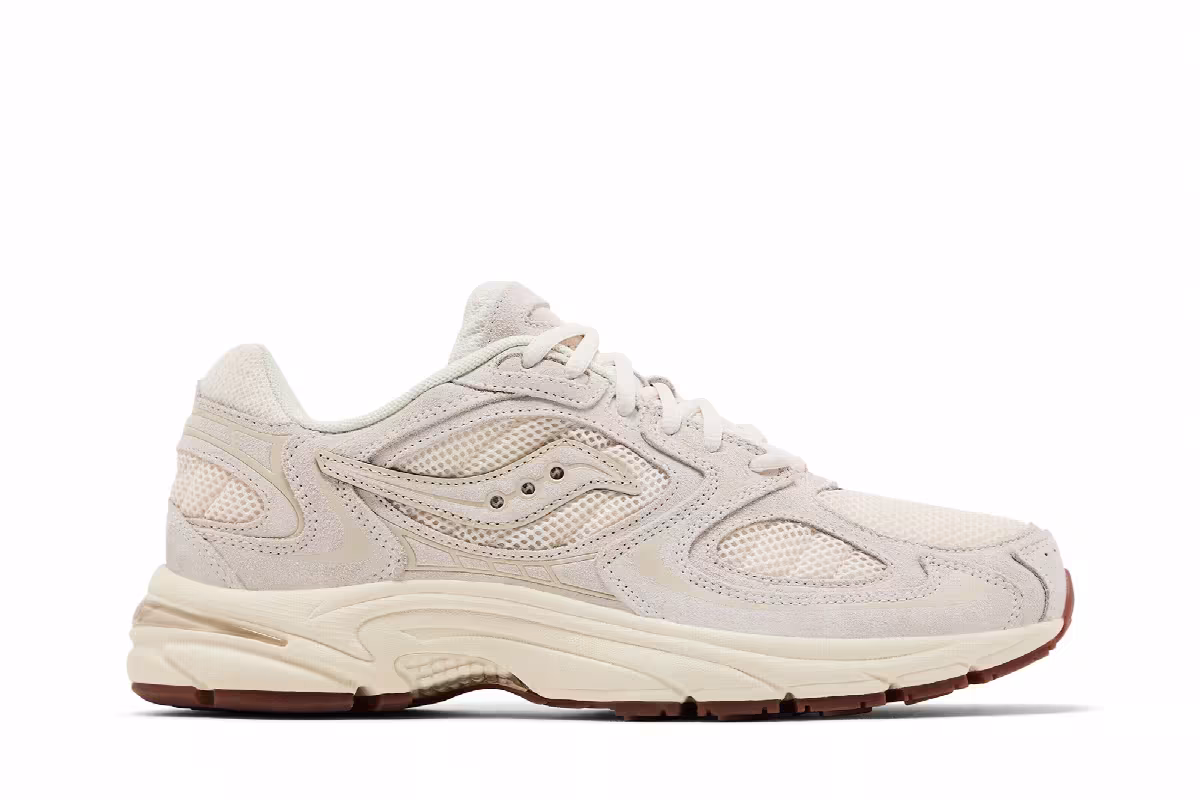 Saucony Grid Jazz 9 Suede Pack - Ivory, view 2