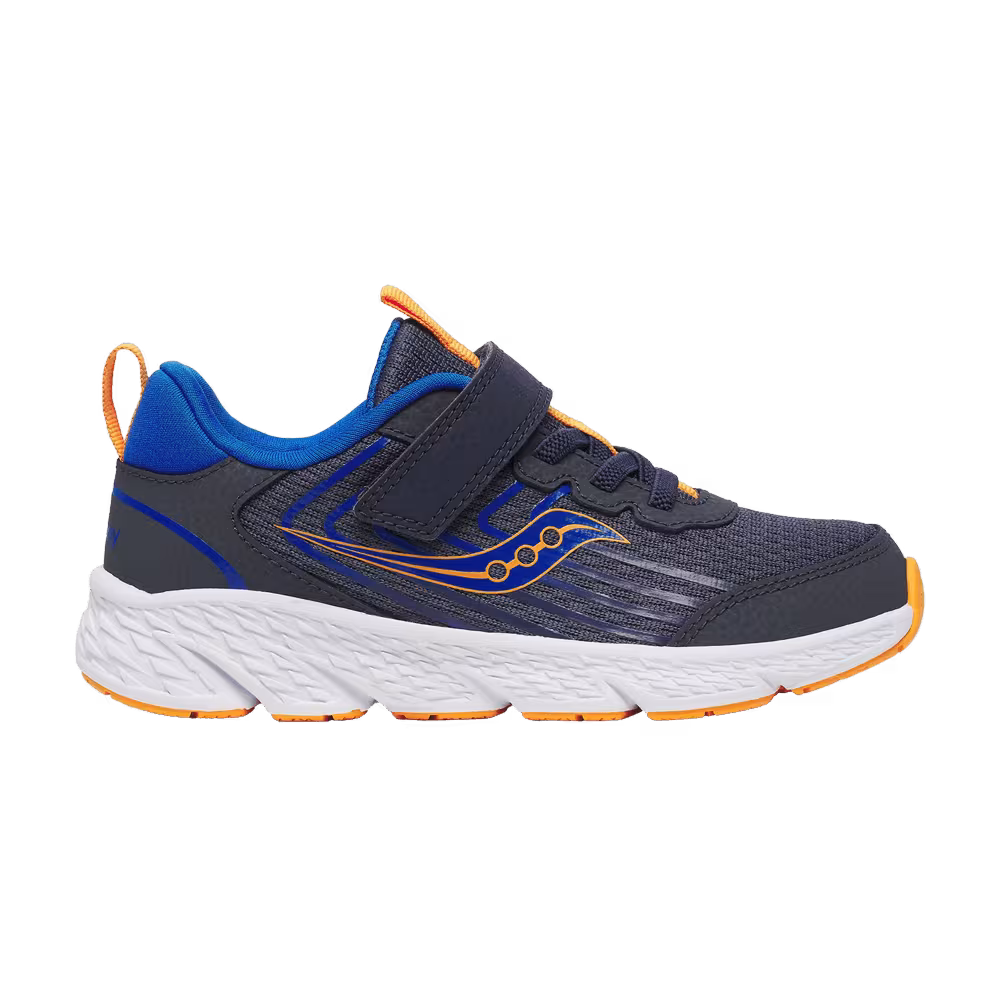 Saucony Wind 3.0 A/C Big Kid Navy Peel