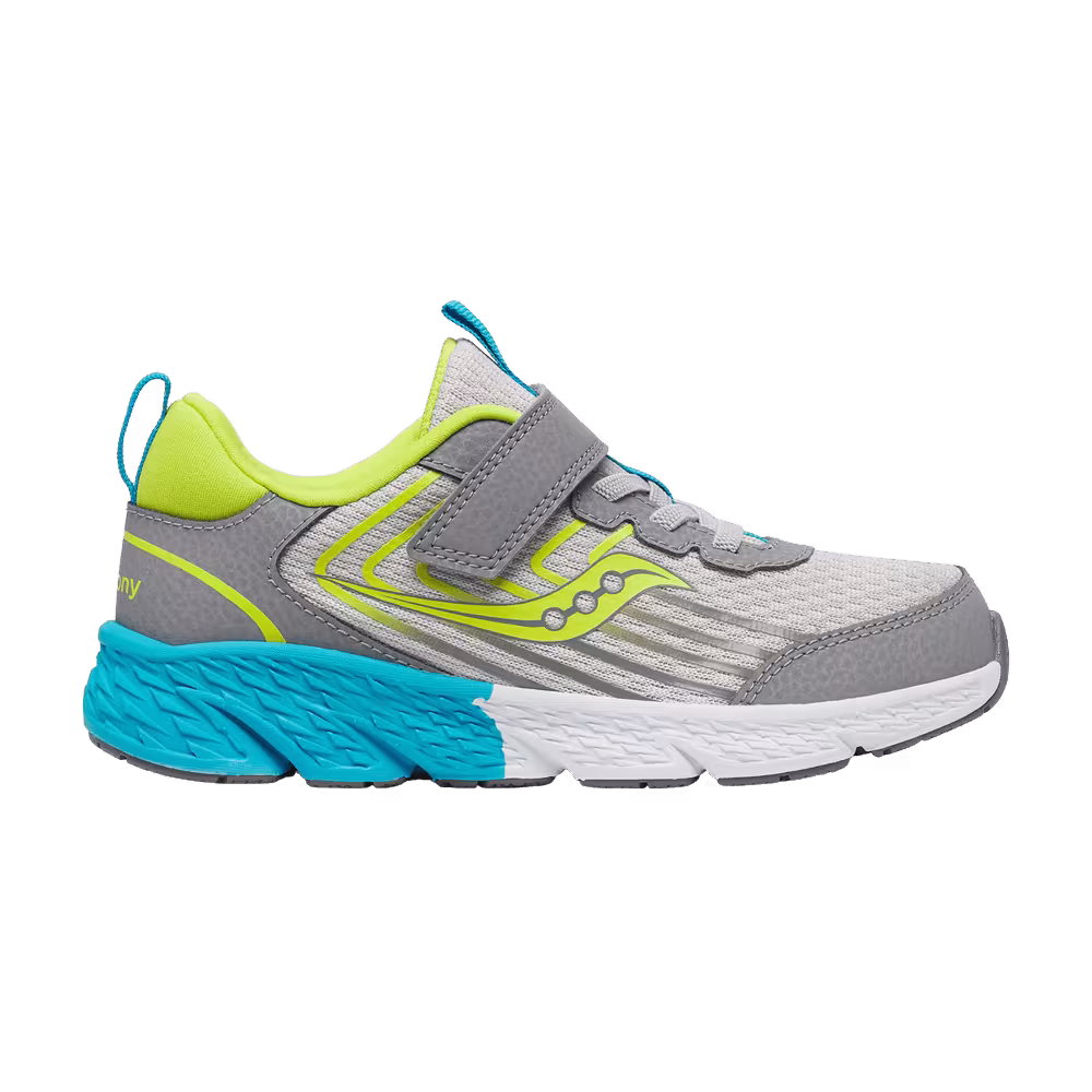 Saucony Wind 3.0 A/C Big Kid Grey Green
