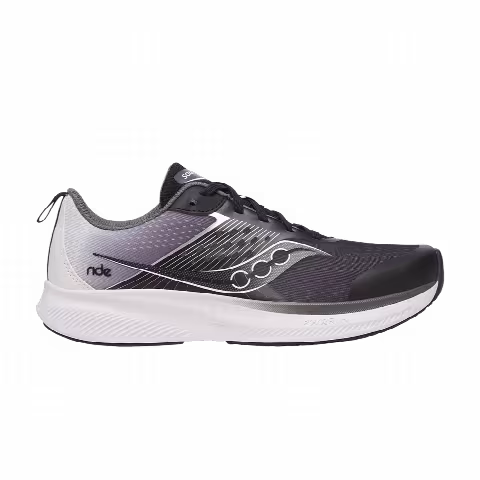 Saucony Ride KDZ Big Kid 'Black White'