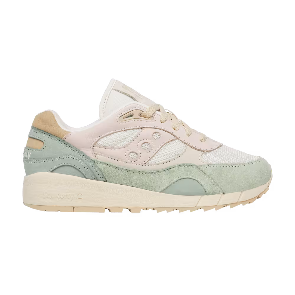 Saucony Shadow 6000 Off White Light Green