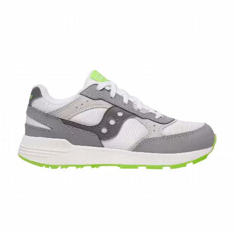 Saucony Eclipse KDZ Big Kid 'White Grey Lime'