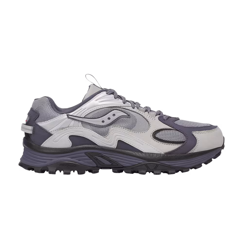 Saucony Grid Aura X Grey Pack - Grey Silver