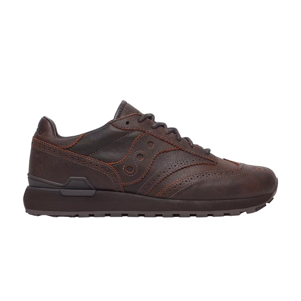 Engineered Garments x Saucony Shadow Original Wingtip Brown