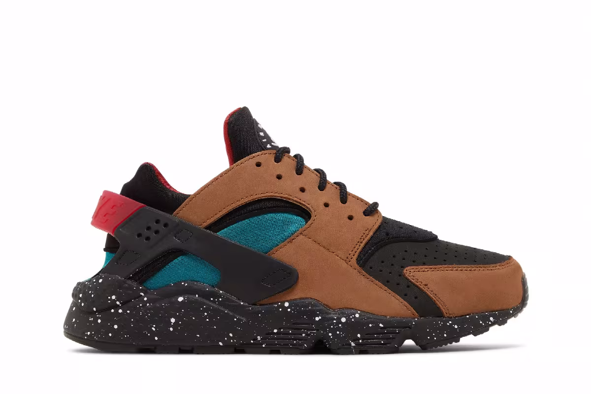 Nike Air Huarache Light British Tan Geode Green, view 2