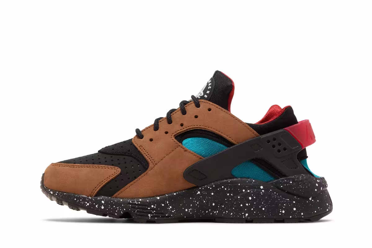 Nike Air Huarache Light British Tan Geode Green, view 4