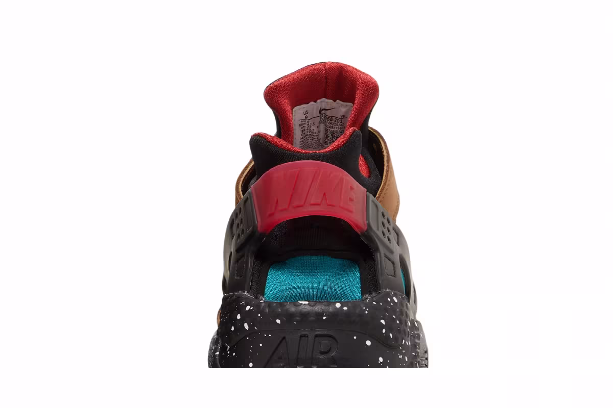 Nike Air Huarache Light British Tan Geode Green, view 8