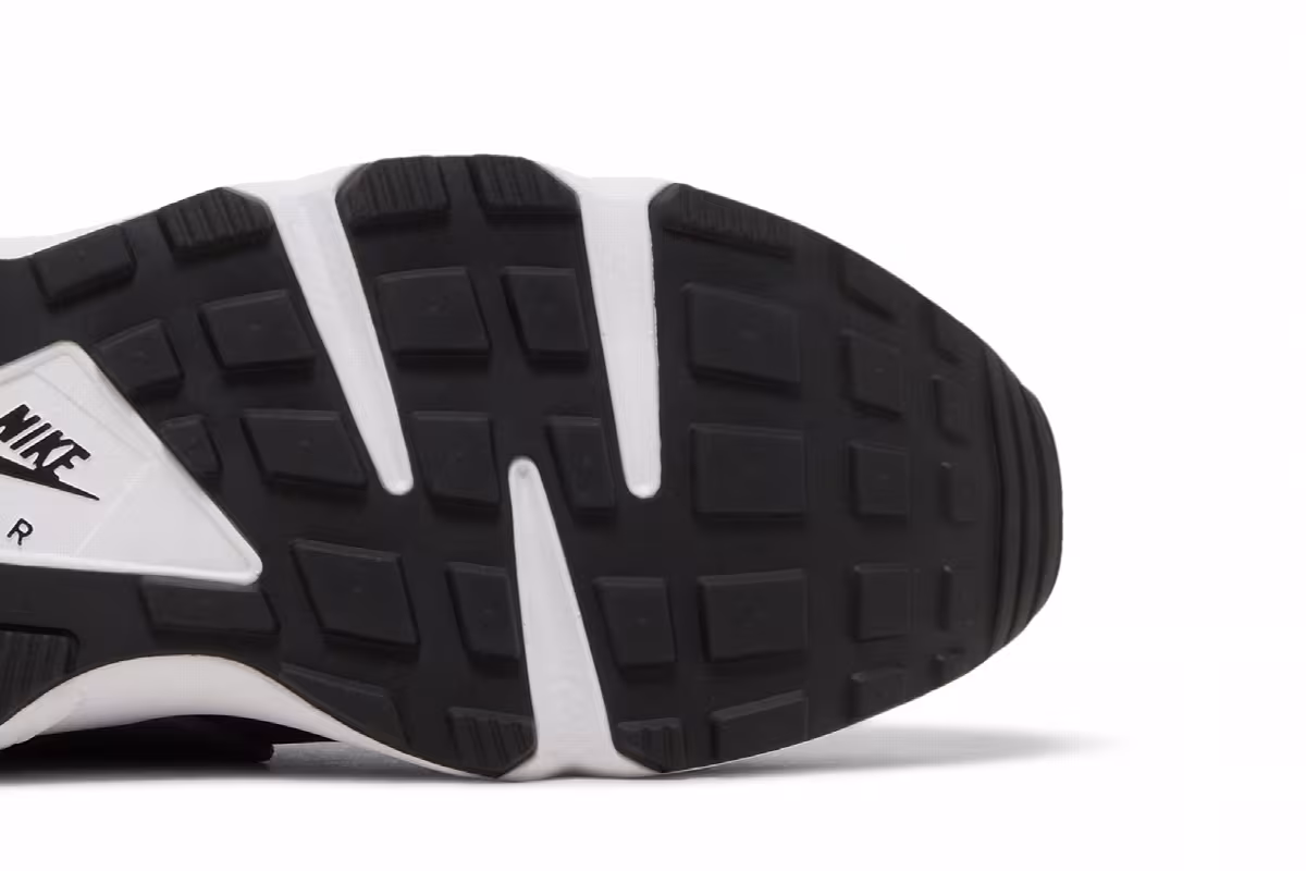 Nike Air Huarache Black Safety Orange, view 6
