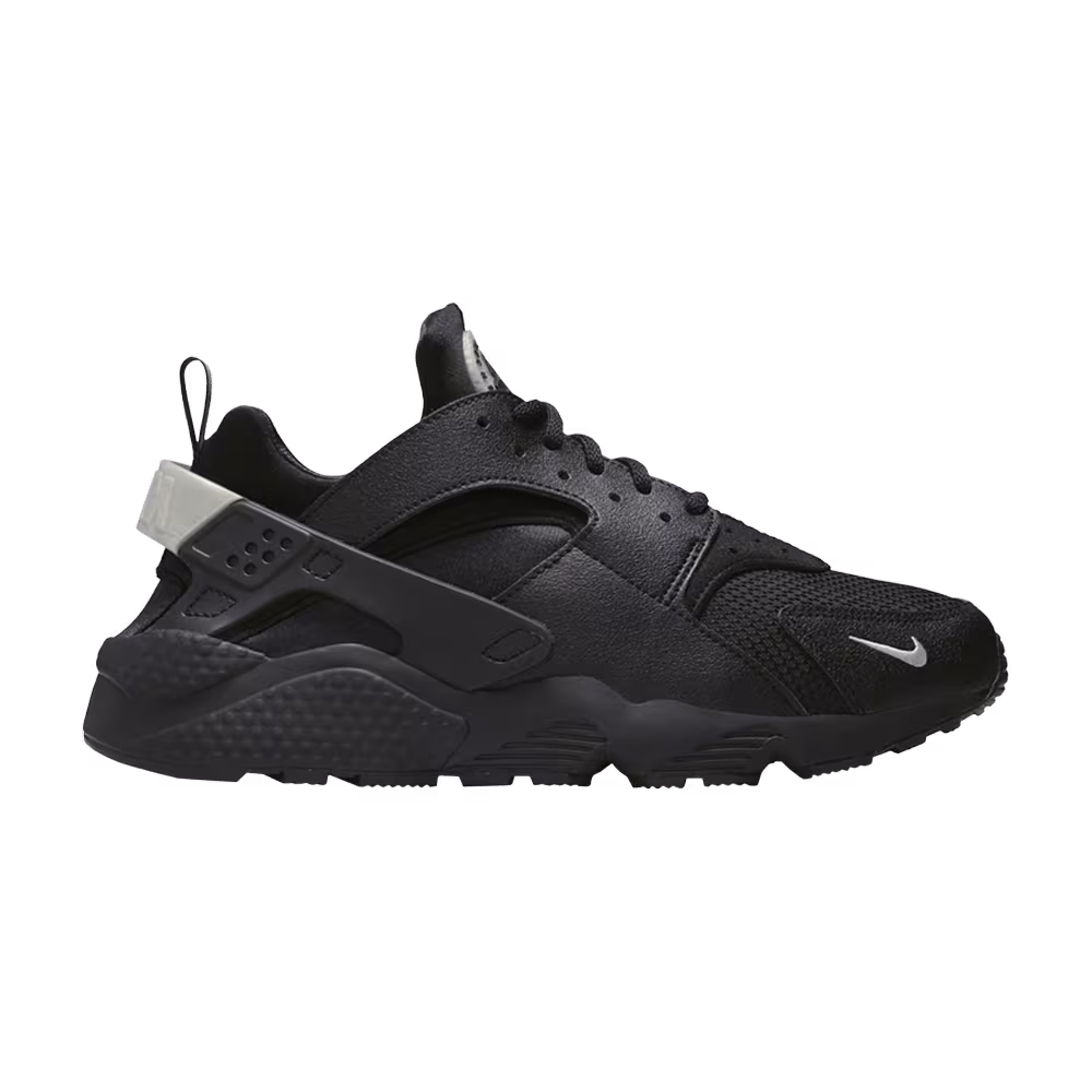Nike Air Huarache Black Metallic Silver