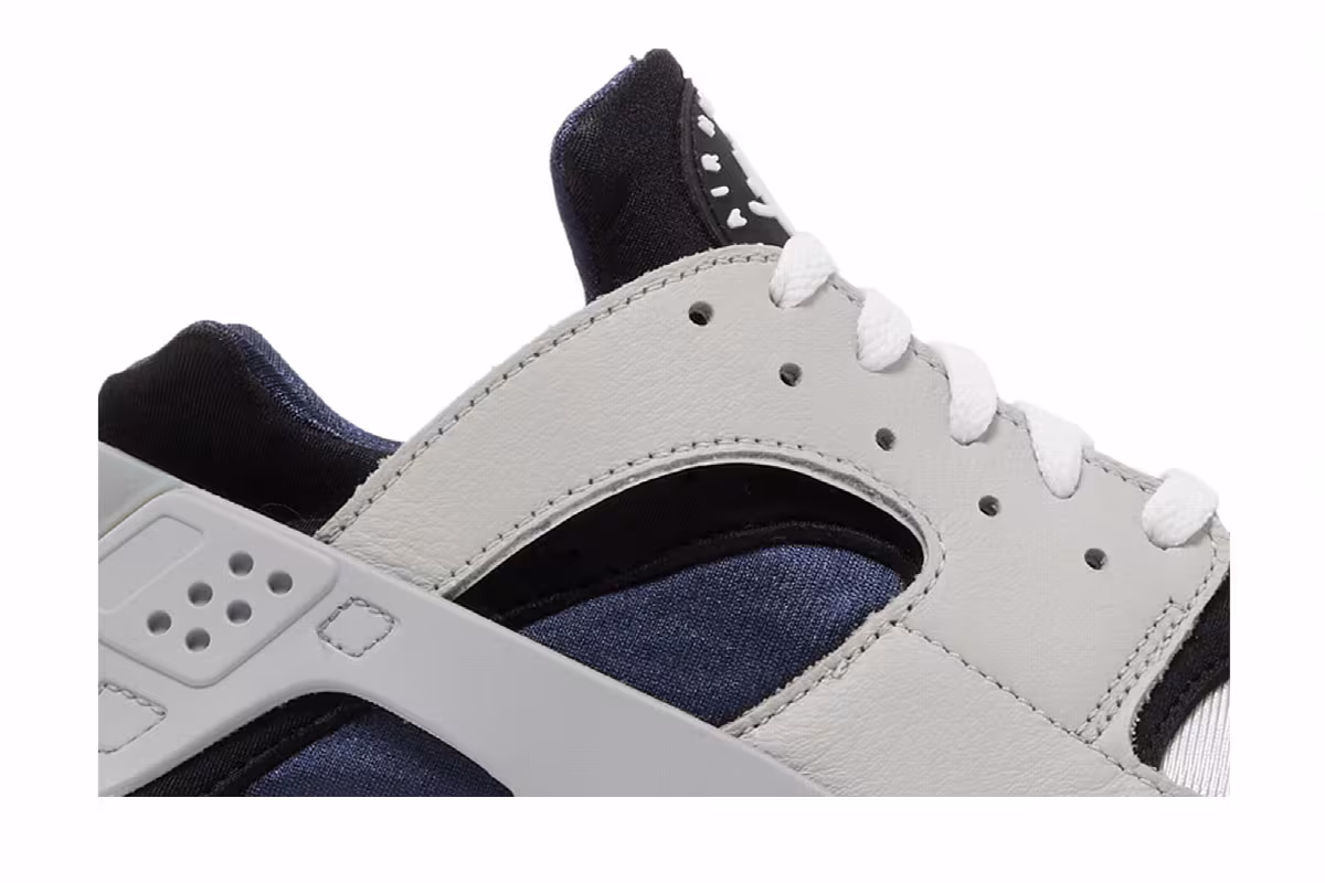 Nike Air Huarache Grey Fog Obsidian, view 3