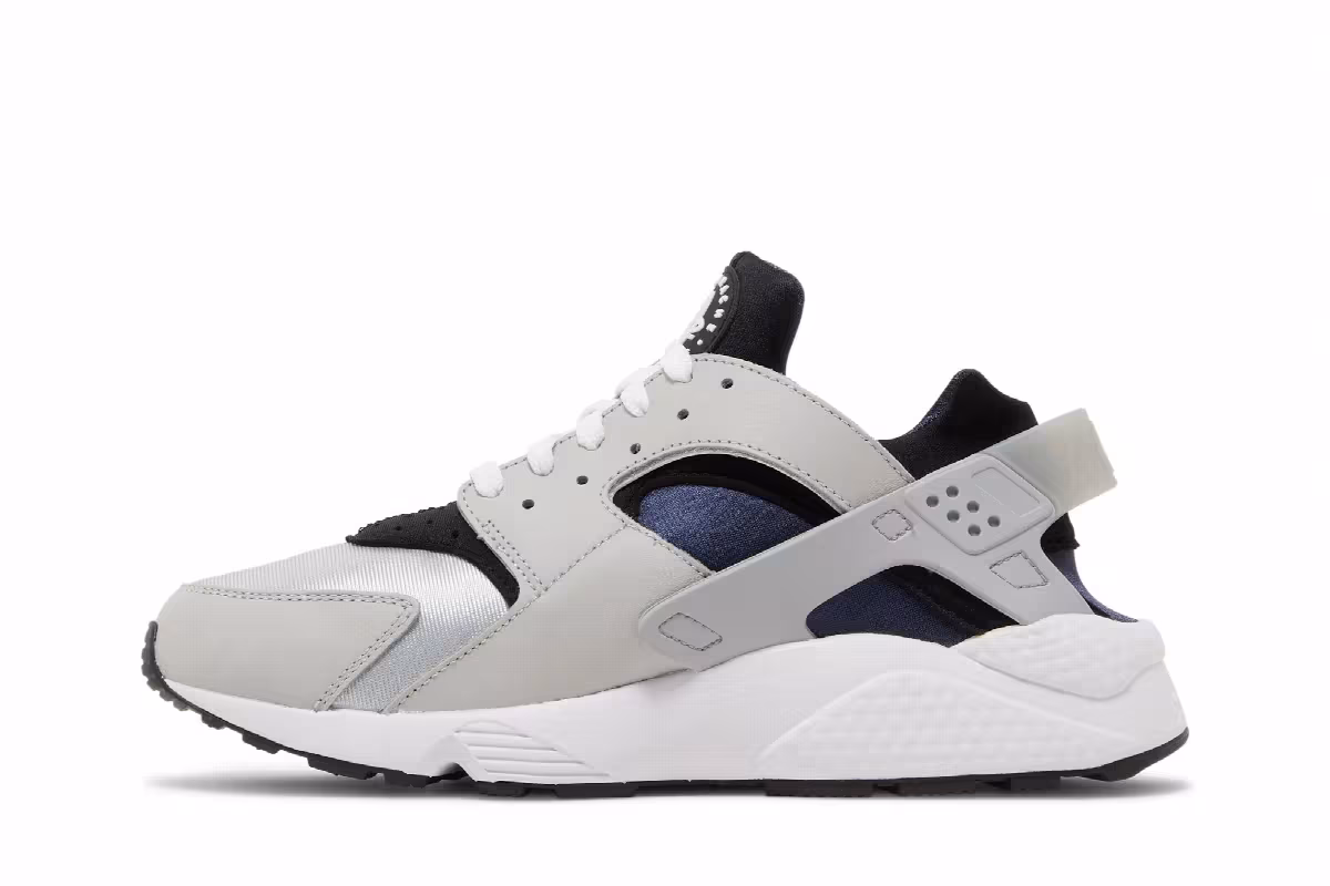 Nike Air Huarache Grey Fog Obsidian, view 4