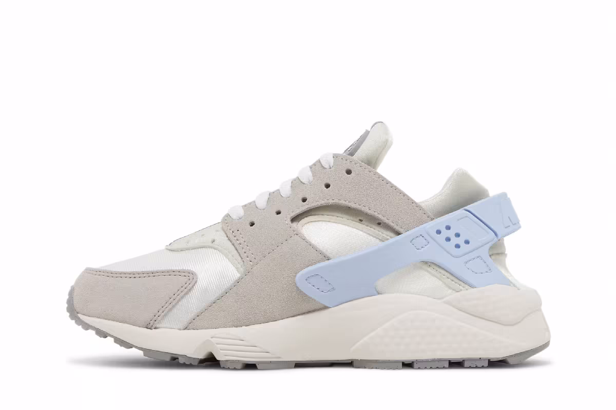 Nike Women's Air Huarache Grey Celestine Blue, view 4