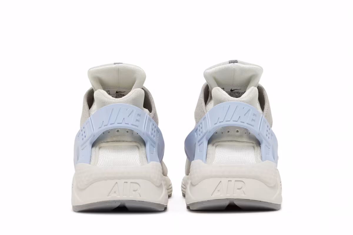 Nike Women's Air Huarache Grey Celestine Blue, view 7