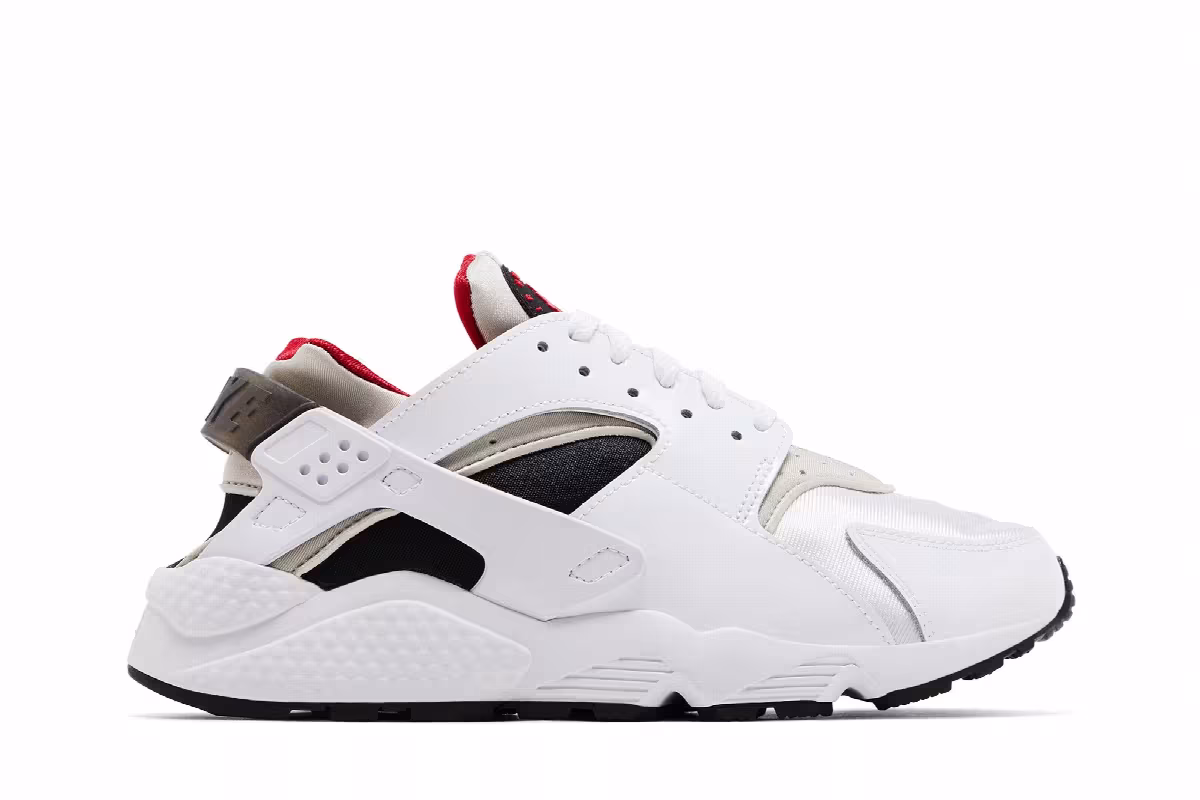 Nike Women's Air Huarache White Light Iron Ore, view 2