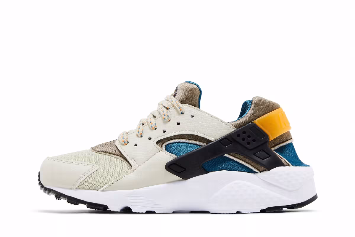 Nike Air Huarache Run GS Light Stone Marina, view 4