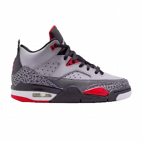 Air Jordan Son Of Mars Low GS 'Cement Grey Black Fire Red'