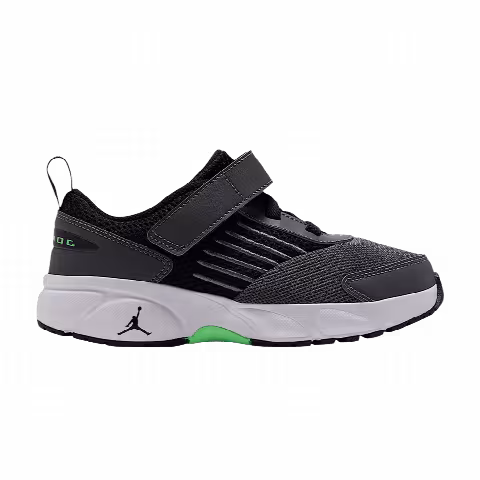 Air Jordan Jordan Trunner Flow PS 'Dark Grey Black White Scream Green'
