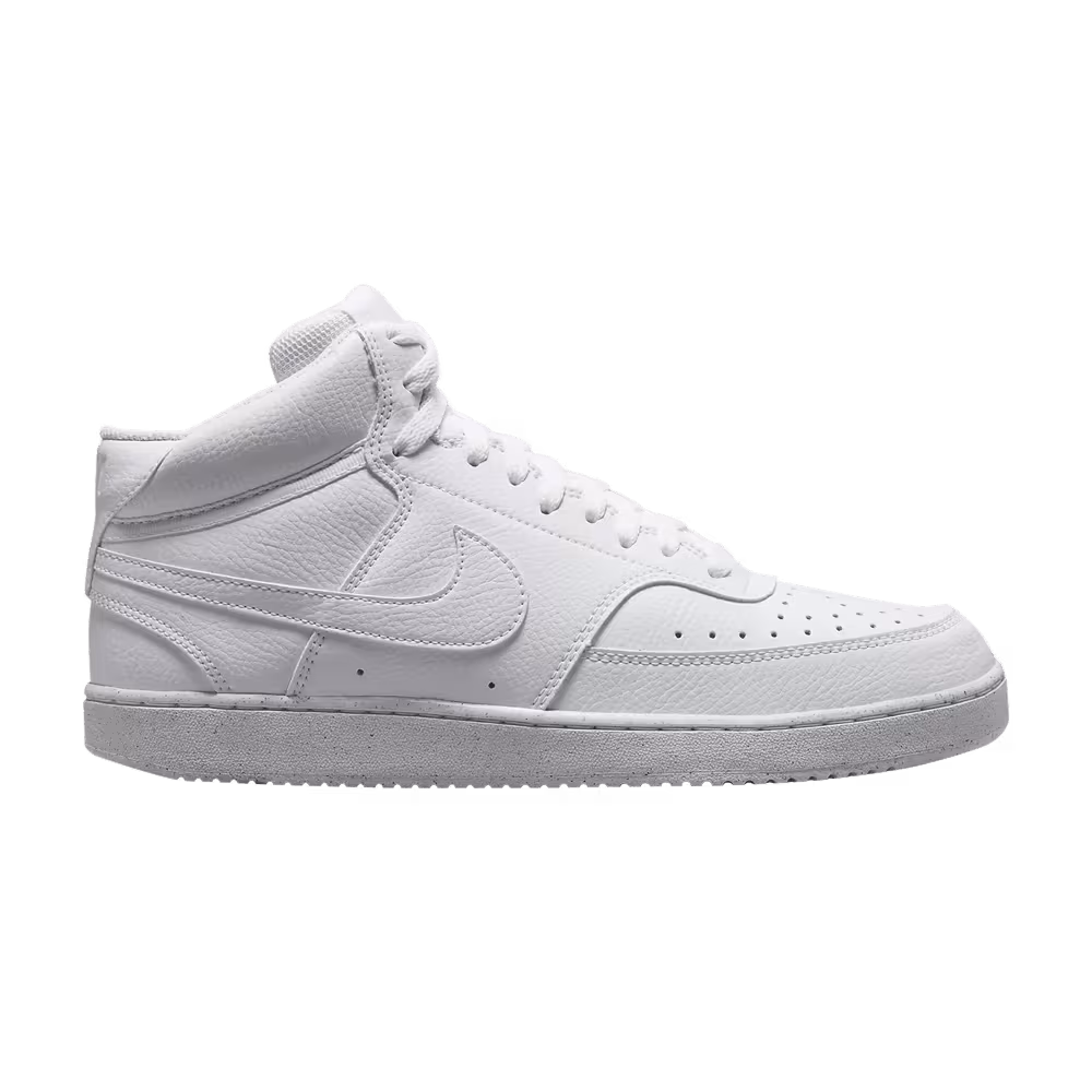 Nike Court Vision Mid Next Nature Triple White