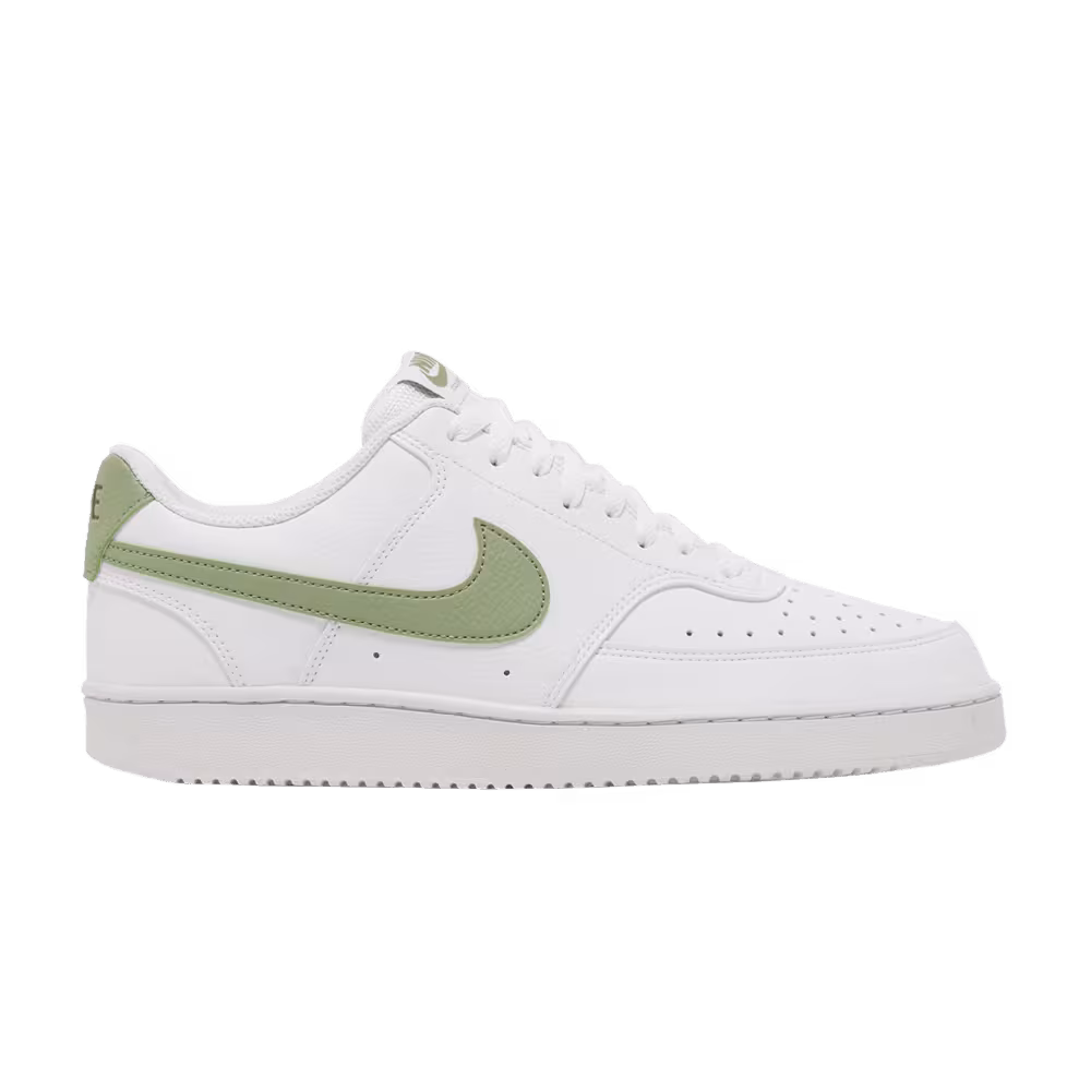 Nike Court Vision Low Next Nature White Oil Green