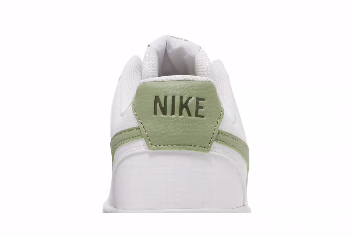 Nike Court Vision Low Next Nature White Oil Green, view 8