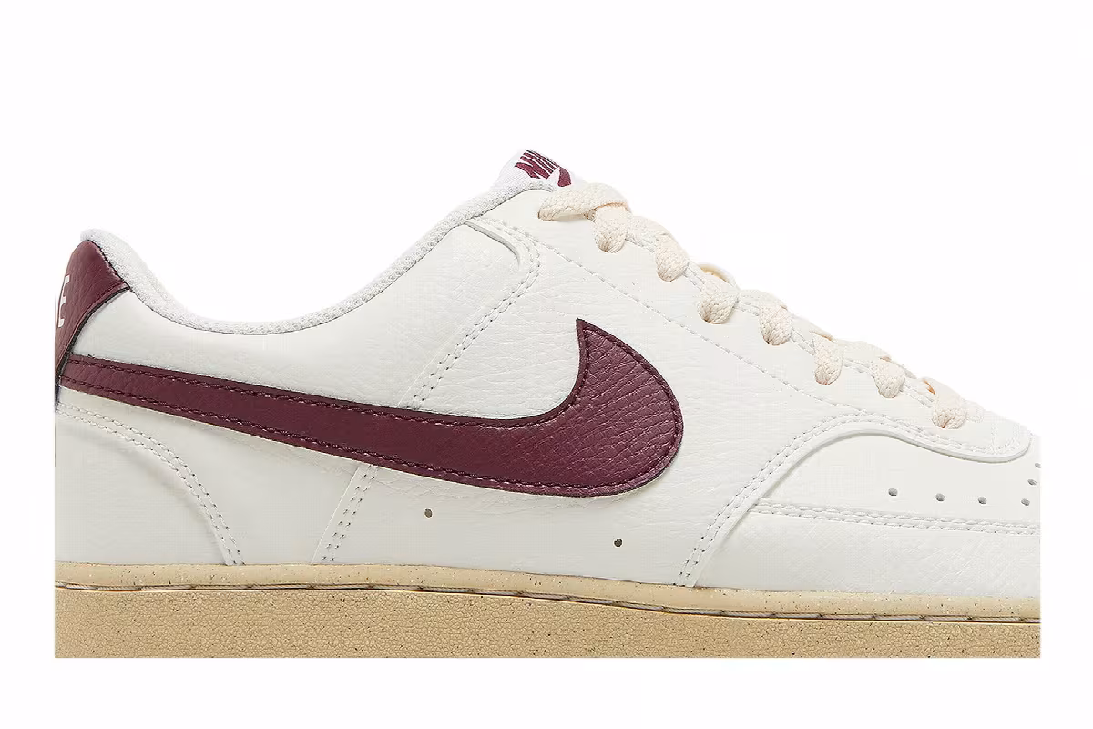 Nike Court Vision Low Next Nature Sail Dark Beetroot, view 3