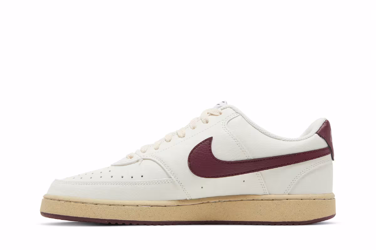 Nike Court Vision Low Next Nature Sail Dark Beetroot, view 4
