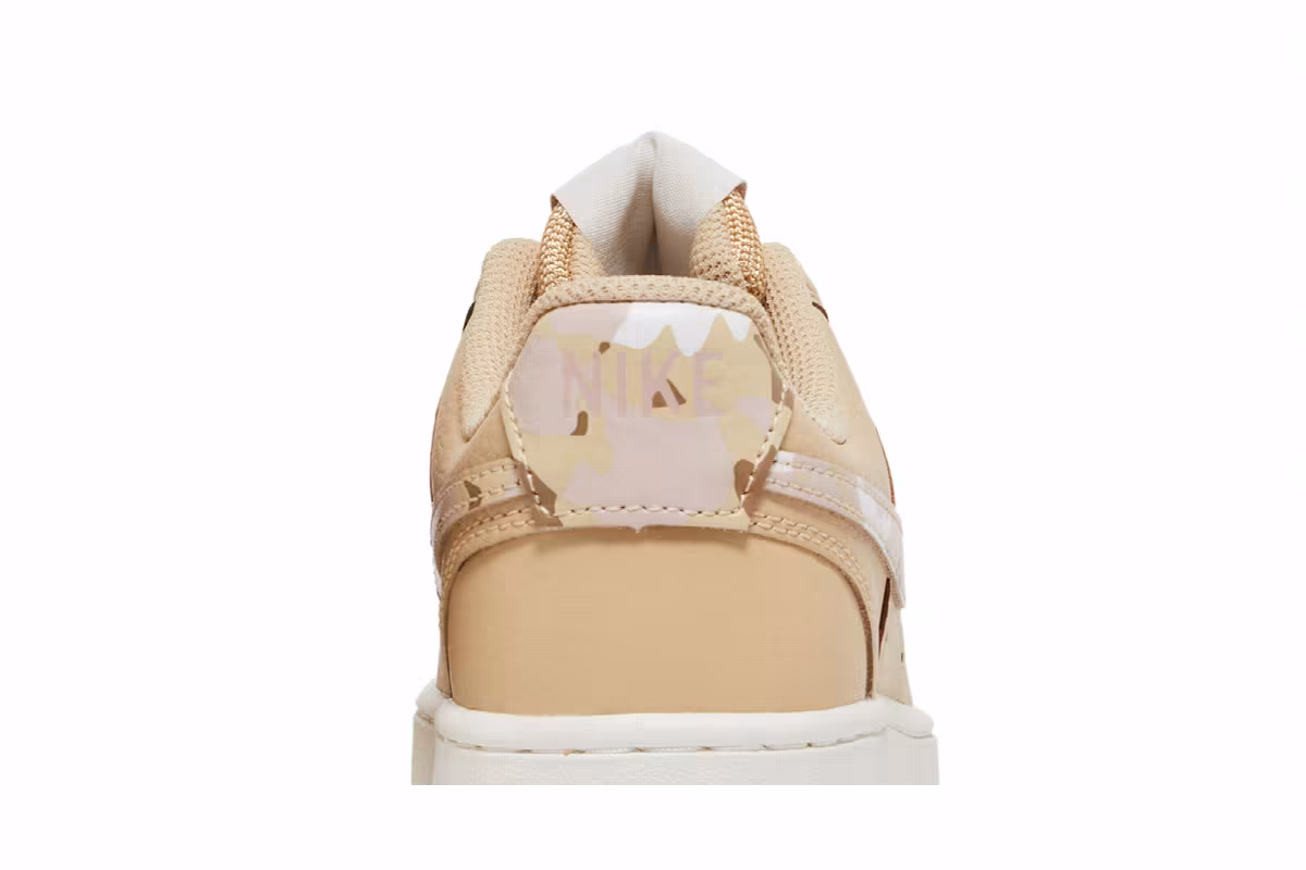 Nike Women's Court Vision Low Sesame Camo, view 8