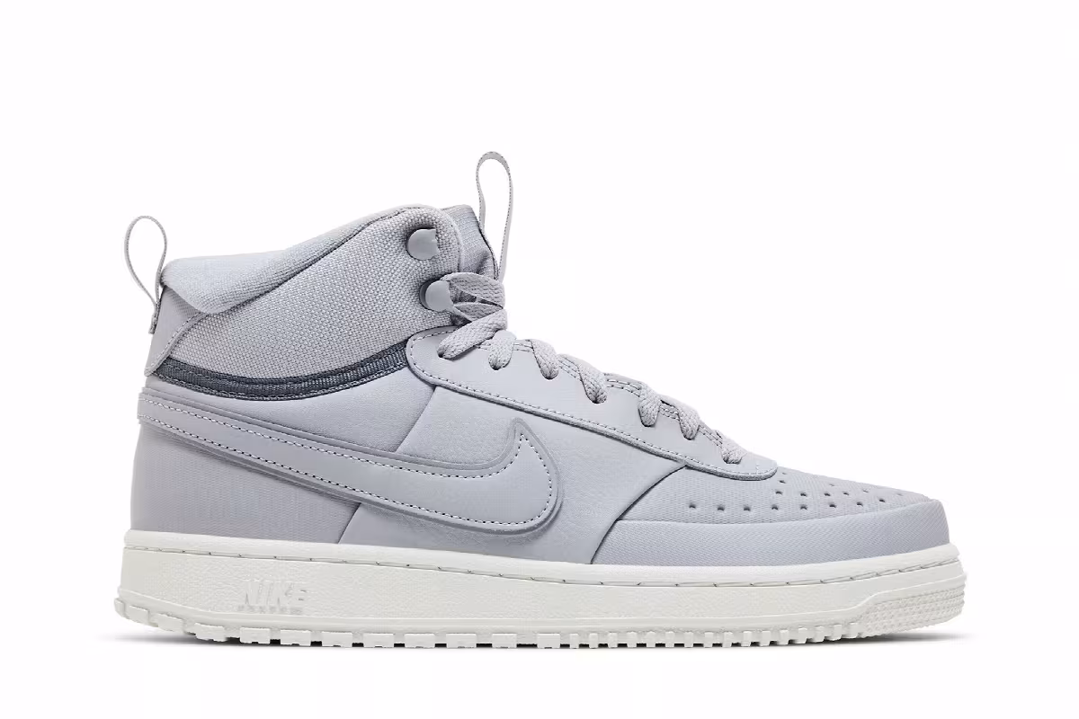 Nike Court Vision Mid Winter Wolf Grey, view 2